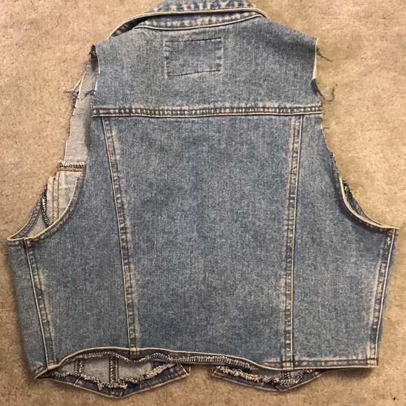 Breaker blue jean vest - Picture 3 of 3